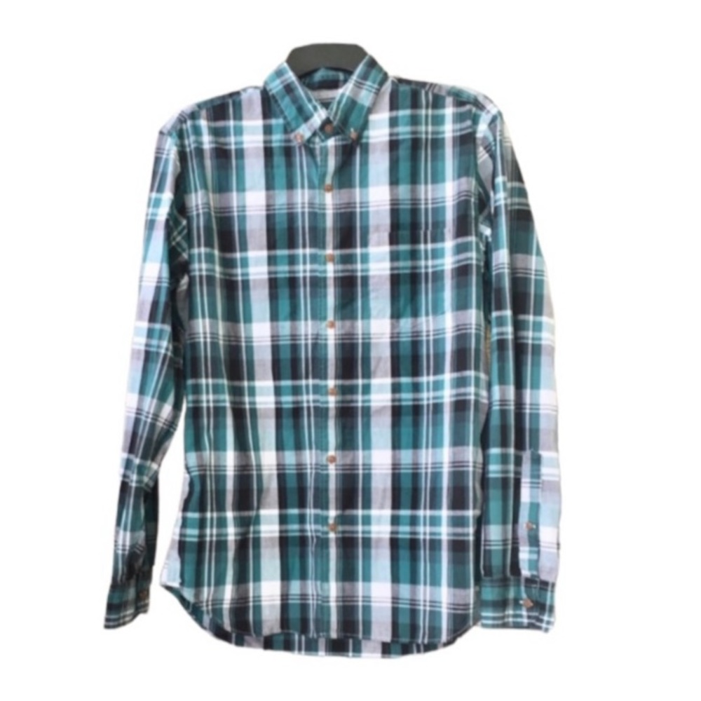 J Crew Casual Long Sleeves Button Down Plaid Shirt